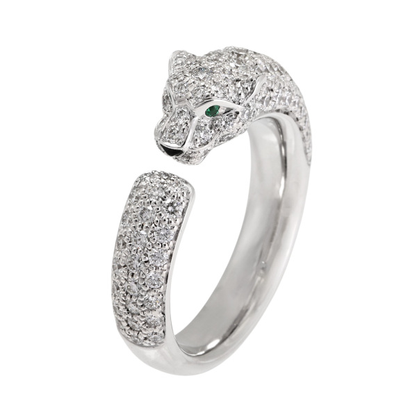 【未使用品】Cartier カルティエ　ジュエリートレー　パンテール カルティエ Cartier パンテールドゥカルティエ ネックレス 750YG