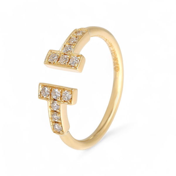 tiffany tiffany-t ティファニー ティファニー T ダイヤモンド ワイヤー リング 60147102