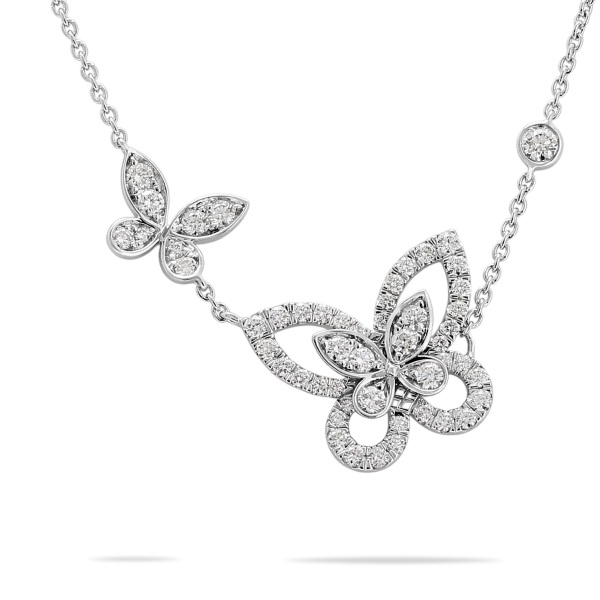 graff butterfly silhouette グラフ バタフライシルエット ダブル ダイヤモンド rgp745