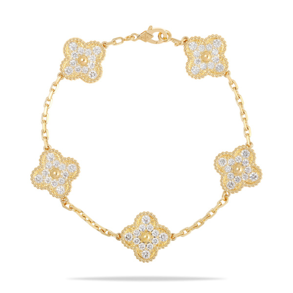 vancleefarpels vintagealhambra ヴァンクリーフ&アーペル ヴィンテージアルハンブラ 5モチーフ vcara41400