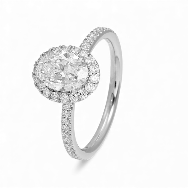 harrywinston 0 ハリー・ウィンストン ザ・ワン オーバルシェイプ マイクロパヴェ リング rgdpov010mic