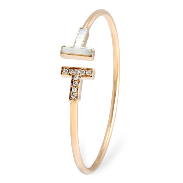 tiffany tiffany-t ティファニー ティファニー T ワイヤー スモール ダイヤモンド シェル 64028588