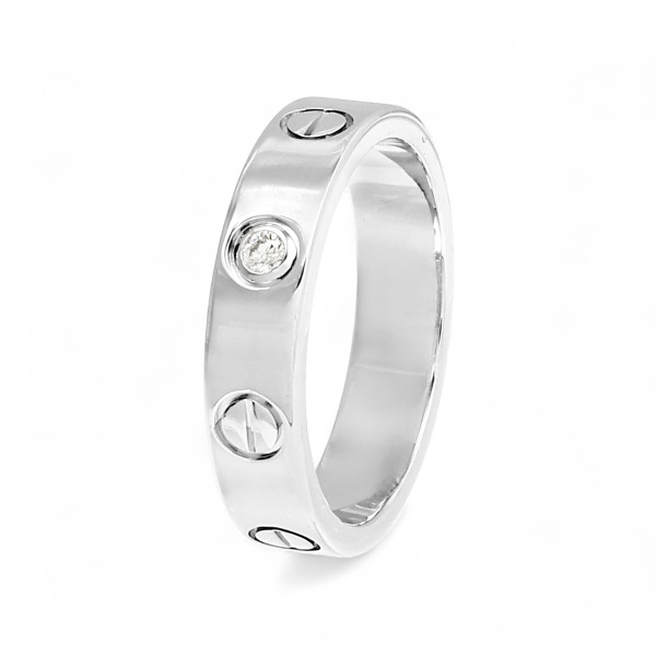 cartier love カルティエ ラブ スモールモデル ダイヤモンド1石 b4050500