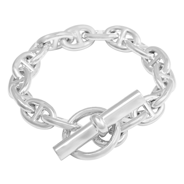 未使用] エルメス シェーヌダンクル PM 16コマ H101993B ブレスレット