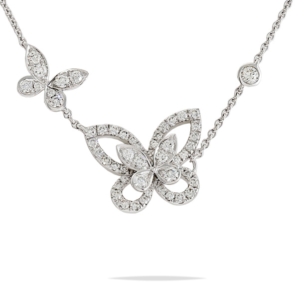 graff butterfly silhouette グラフ バタフライシルエット ダブル ダイヤモンド rgp745