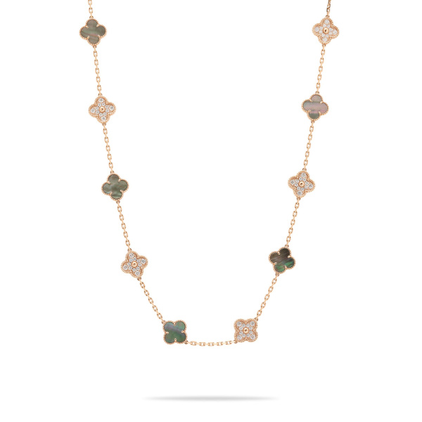 vancleefarpels vintagealhambra ヴァンクリーフ&アーペル ヴィンテージアルハンブラ ロングネックレス 20モチーフ vcarp2r000