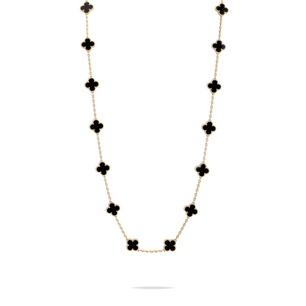 vancleefarpels vintagealhambra ヴァンクリーフ&アーペル ヴィンテージアルハンブラ ロングネックレス 20モチーフ vcara43100