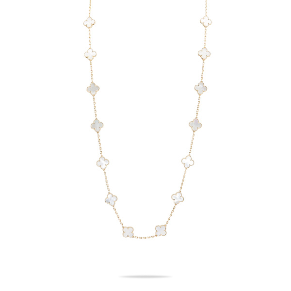 vancleefarpels vintagealhambra ヴァンクリーフ&アーペル ヴィンテージアルハンブラ ロングネックレス 20モチーフ vcara42100
