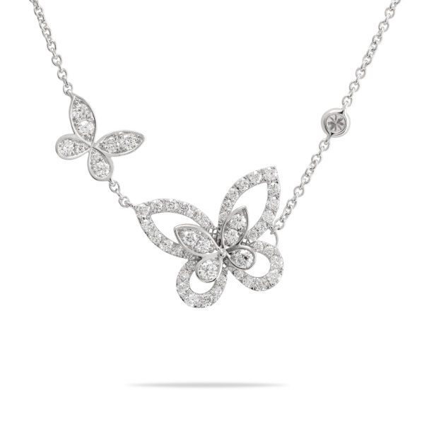 graff butterfly silhouette グラフ バタフライシルエット ダブル ダイヤモンド rgp745