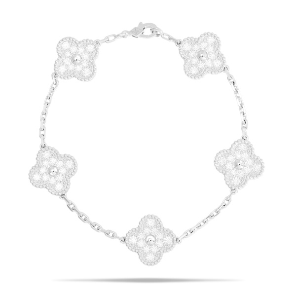 vancleefarpels vintage al hambra Van Cleef & Arpels Vintage alhambra 5 motifs vcara41500