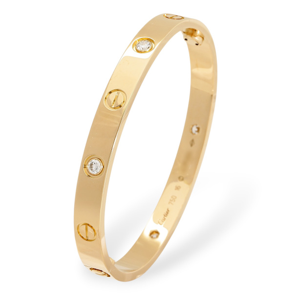 卡地亞 愛 卡地亞 愛 半鑽石 4P 經典模型 b6070000