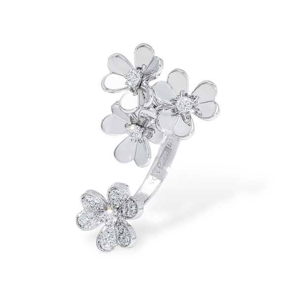 頭巾 輕浮的 梵克雅寶 riv 恩特雷 萊斯 門 vcarp6l000