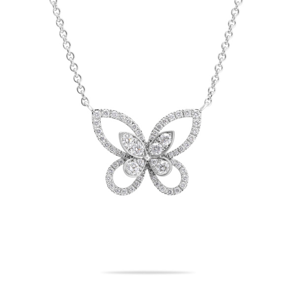 graff butterfly silhouette GRAFF Butterfly silhouette diamond rgp393