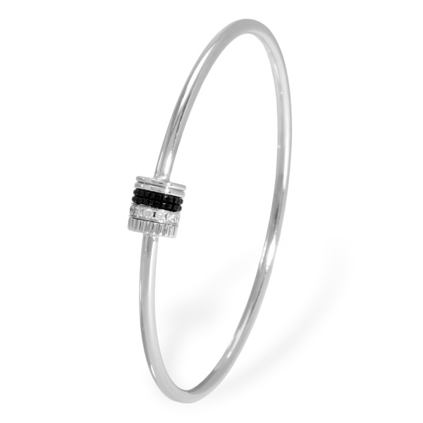 boucheron quatre black Boucheron Cattle black motif Bangle jbt00965