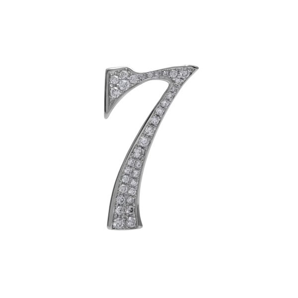 yukizaki nombre ユキザキ ノンブル ナンバーペンダントトップ【7】Lサイズ【正規品】 y.nombre.12.9.7.l