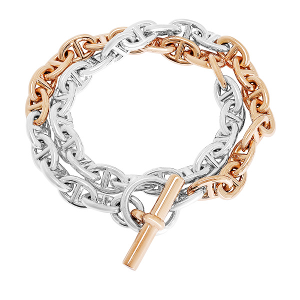 hermes chaine d'ancre エルメス シェーヌダンクル ドゥブルトゥール PM 43コマ 