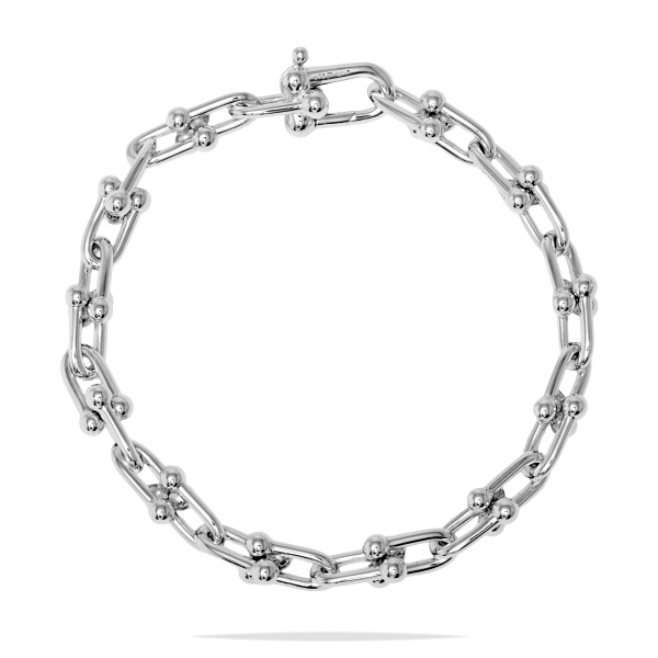 tiffany hardwear ティファニー ハードウェア スモールリンク ミディアム ブレスレット スターリングシルバー 60153085
