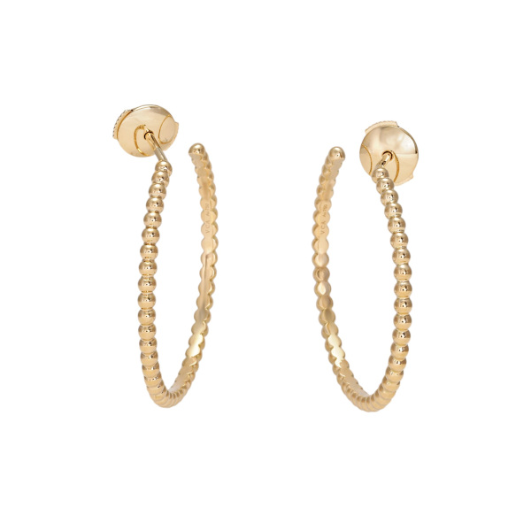 vancleefarpels perlee ヴァンクリーフ&アーペル ペルレ ゴールドパール フープ ピアス スモールモデル vcaro3yd00