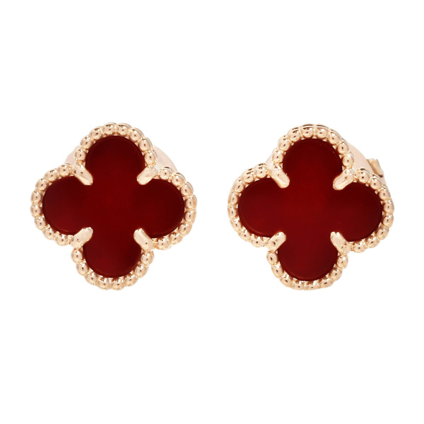 vancleefarpels sweet-alhambra ヴァンクリーフ&アーペル スウィートアルハンブラ カーネリアン vcarn6bo00