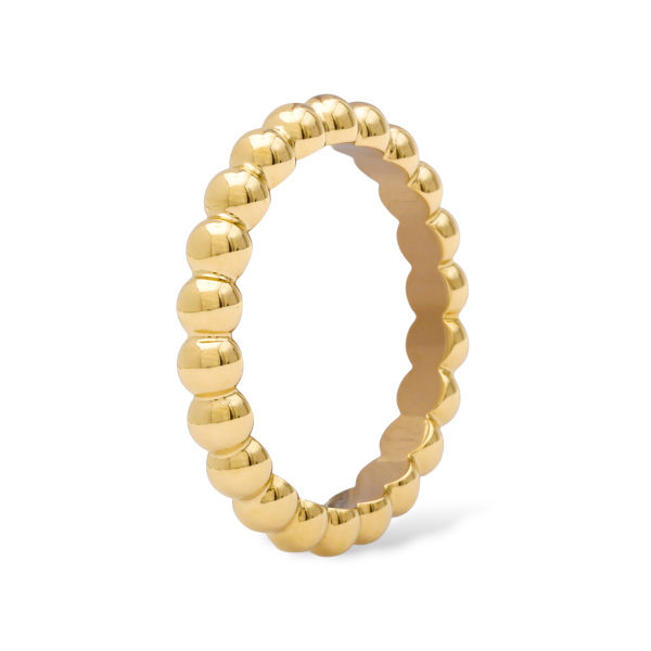 Vancleefarpels perlee 반 클리프 앤 아펠 페르 레 골드 펄 링 미디엄 모델 vcaro3y500