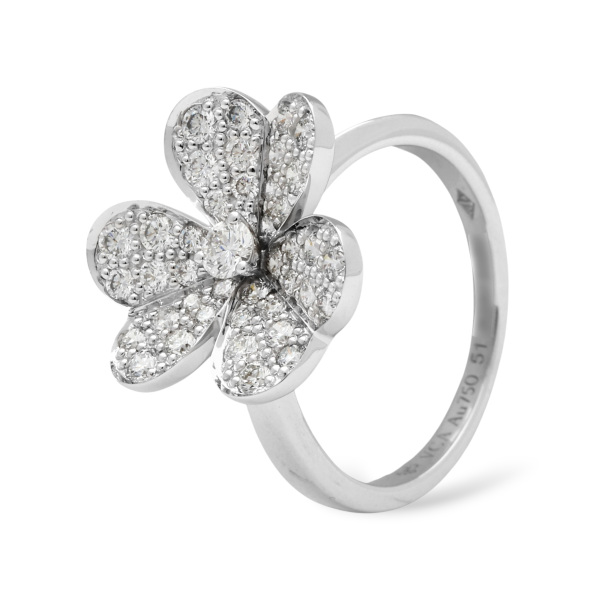 vancleefarpels frivole ヴァンクリーフ&アーペル フリヴォル 1フラワー vcard31600