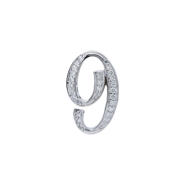 yukizaki nombre Yukizaki Nomble Number pendant top [9] small size [regular article] y.nombre.12.9.9.s