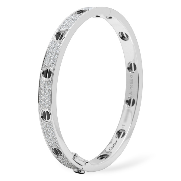 cartier love カルティエ ラブ クラシックモデル パヴェ n6032400