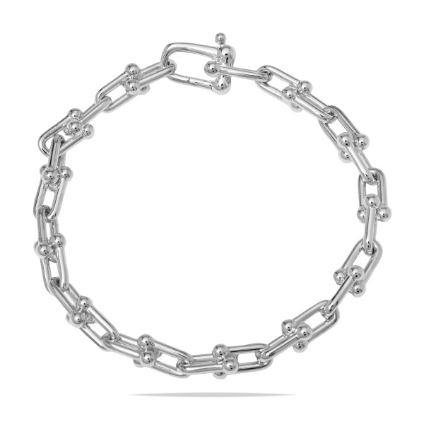 tiffany hardwear ティファニー ハードウェア スモール リンク スターリングシルバー ラージ 60153083