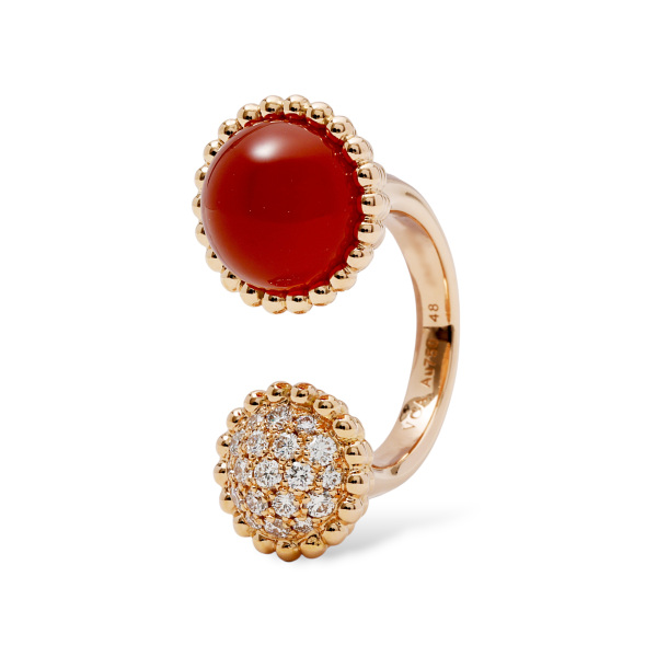 vancleefarpels perlee Van Cleef & Arpels Perlet Kruul Entre Les door ring vcaro9sv00