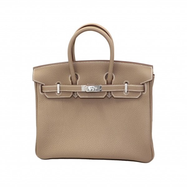 hermes birkin エルメス バーキン バーキン 25 トゴ エトゥープ シルバー金具 D刻印 
