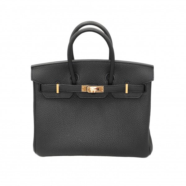 hermes birkin エルメス バーキン バーキン 25 トゴ ブラック ローズゴールド金具 