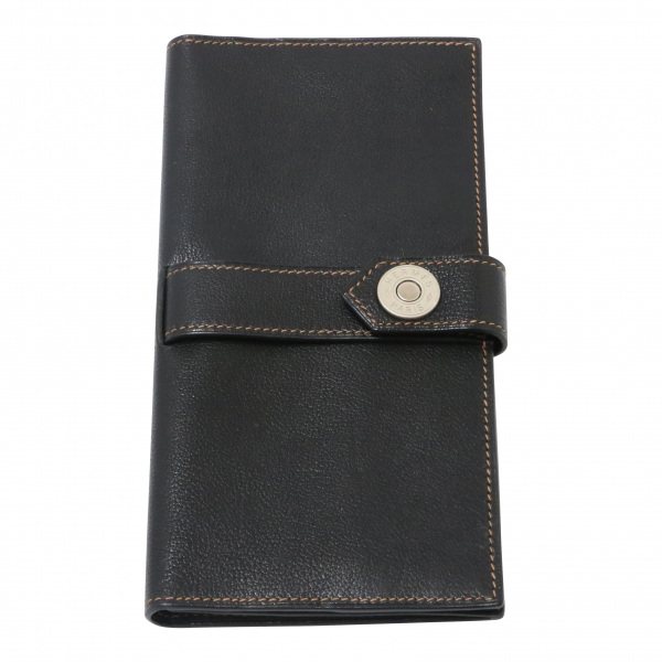 hermes other エルメス 財布 ブラック シルバー金具 