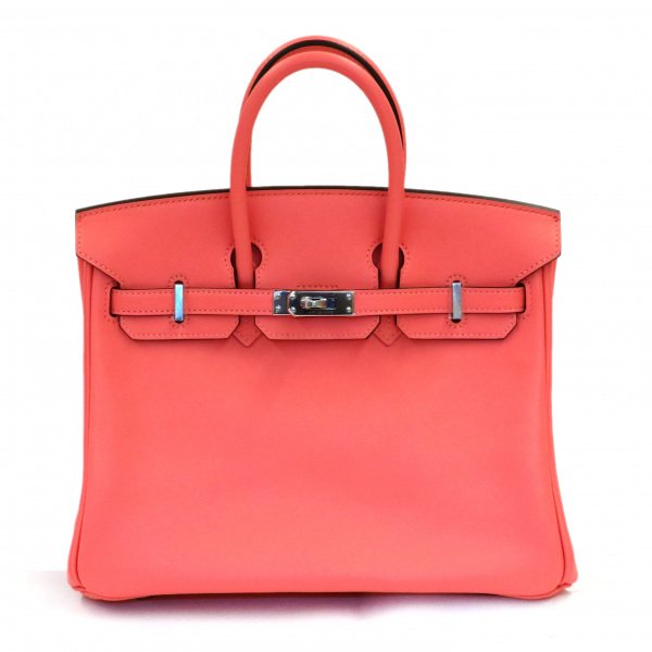 hermes birkin エルメス バーキン バーキン 25 スイフト ローズアザレ シルバー金具 A刻印 