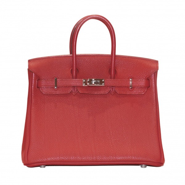 hermes birkin エルメス バーキン 25 トゴ ルージュガランス シルバー金具 M刻印 