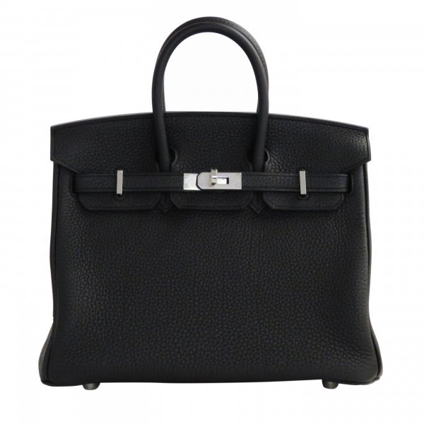 hermes birkin エルメス バーキン バーキン 25 トゴ ブラック シルバー金具 D刻印 