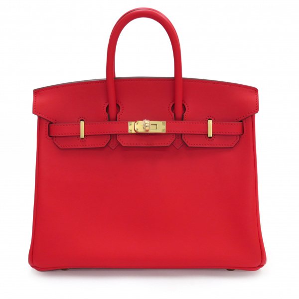 hermes birkin エルメス バーキン バーキン 25 ジョナサン ルージュクー イエローゴールド金具 D刻印 