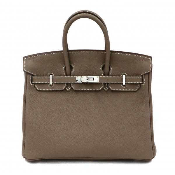 hermes birkin エルメス バーキン バーキン 25 トゴ エトゥープ シルバー金具 Y刻印 