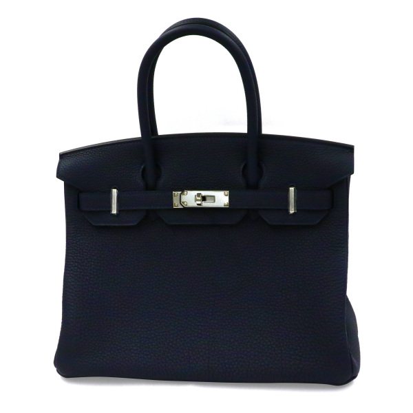 hermes birkin エルメス バーキン バーキン 30 トゴ ブルーニュイ シルバー金具 D刻印 