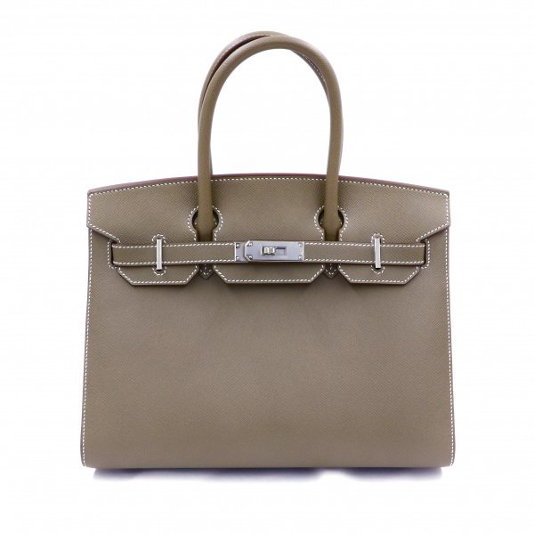 hermes birkin エルメス バーキン バーキン セリエ 30 エプソン エトゥープ シルバー金具 Y刻印 