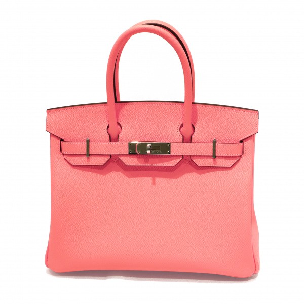 hermes birkin エルメス バーキン 30 エプソン ローズアザレ シルバー金具 Y刻印 