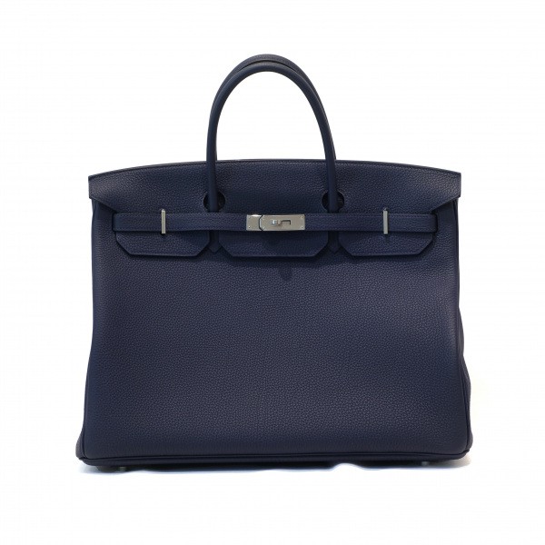 hermes birkin エルメス バーキン バーキン 40 トゴ ブルーニュイ シルバー金具 Y刻印 