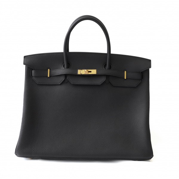 hermes birkin エルメス バーキン 40 トゴ ブラック イエローゴールド金具 C刻印 