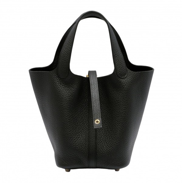 hermes picotinlock エルメス ピコタンロック PM トリヨンクレマンス ブラック イエローゴールド金具 Z刻印 