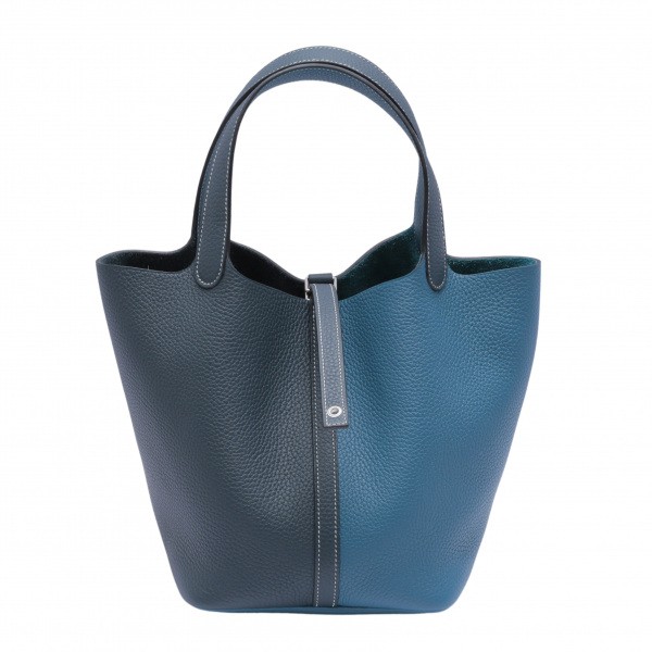 hermes  エルメス  MM トリヨンクレマンス ヴェールシブルxヴェールボスフォール シルバー金具 Y刻印 