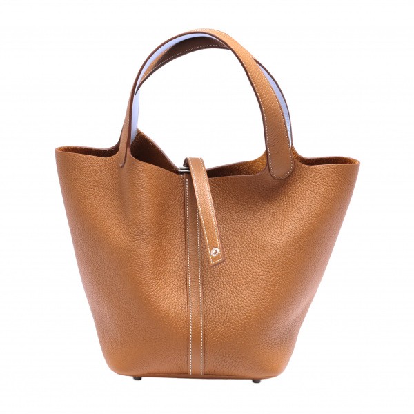 hermes  エルメス  MM トリヨンクレマンス ゴールドxブルーブリュム シルバー金具 Y刻印 