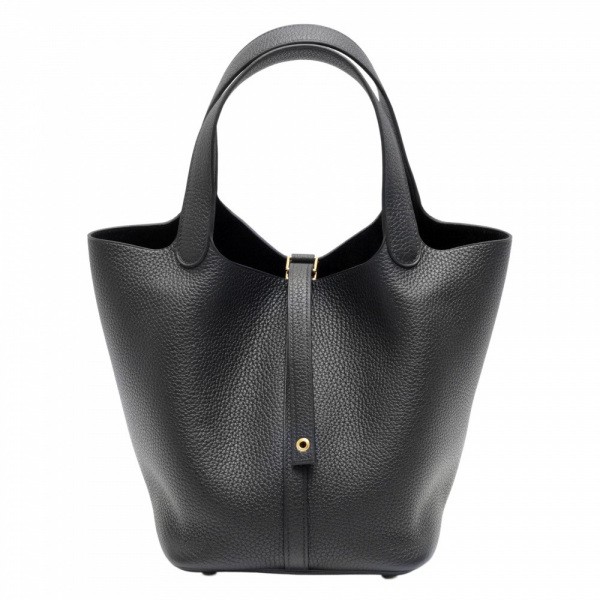 hermes picotinlock エルメス ピコタンロック ピコタンロック MM トリヨンクレマンス ブラック イエローゴールド金具 Y刻印 