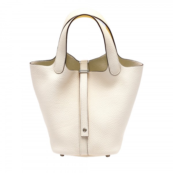 hermes  エルメス  PM トリヨンクレマンス ナタxジョーヌプッサン シルバー金具 Y刻印 