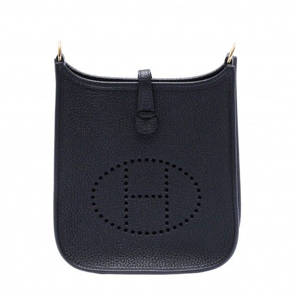 hermes  エルメス  TPM トリヨンクレマンス ブラック イエローゴールド金具 Z刻印 