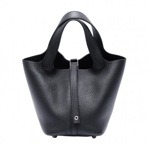 hermes picotinlock エルメス ピコタンロック PM トリヨンクレマンス ブラック シルバー金具 Z刻印 