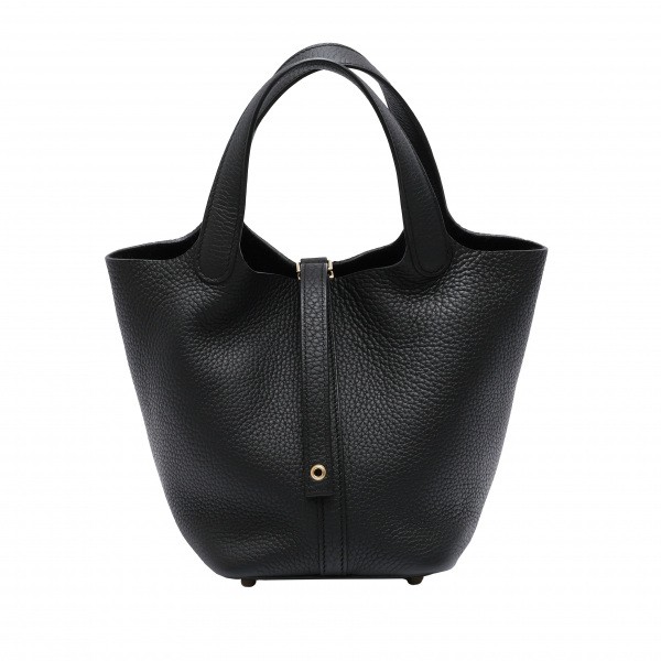 hermes picotinlock エルメス ピコタンロック PM トリヨンクレマンス ブラック イエローゴールド金具 Y刻印 